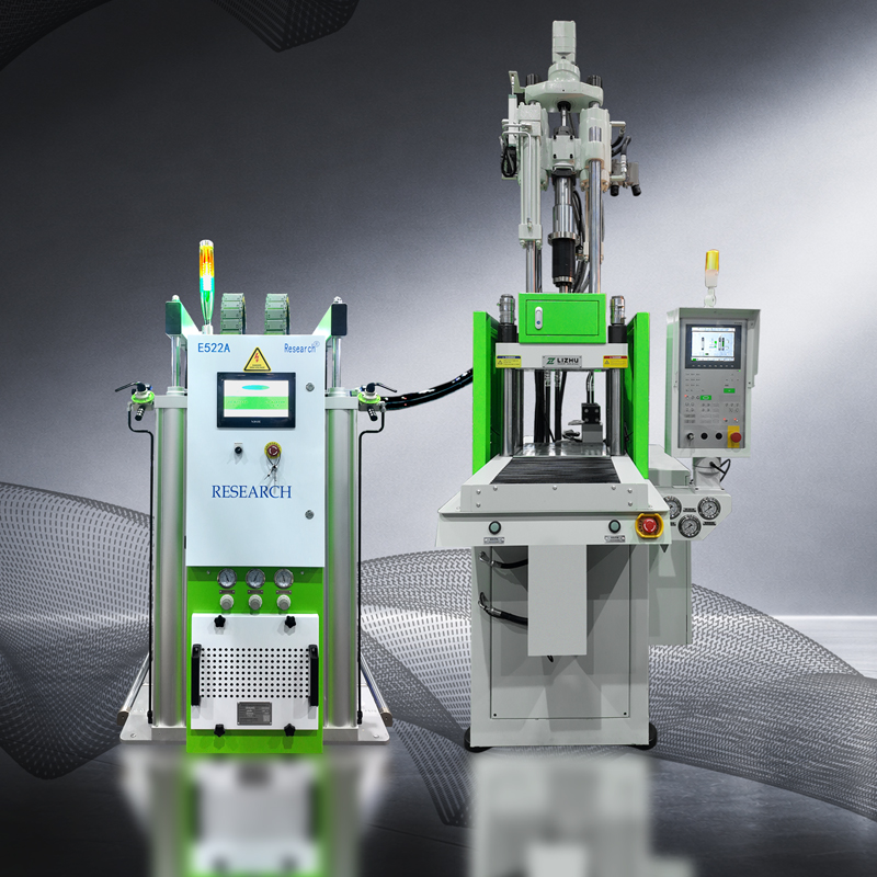 Machine de moulage par injection verticale LSR-Silicium